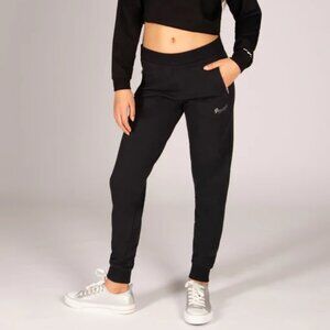 Pineapple Skinny Zip Jogger Pants with Logo Girls Size 10